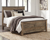 Hoover Furniture Outlet - Ashley Furniture - Trinell Queen Panel Bed - Queen Panel Bed - B446B11